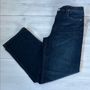 Kut From the Kloth Sienna Wide Leg Jeans Size 6 Dark Base‎ Wash